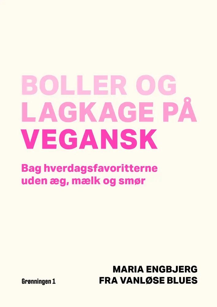 Boller og lagkage på vegansk