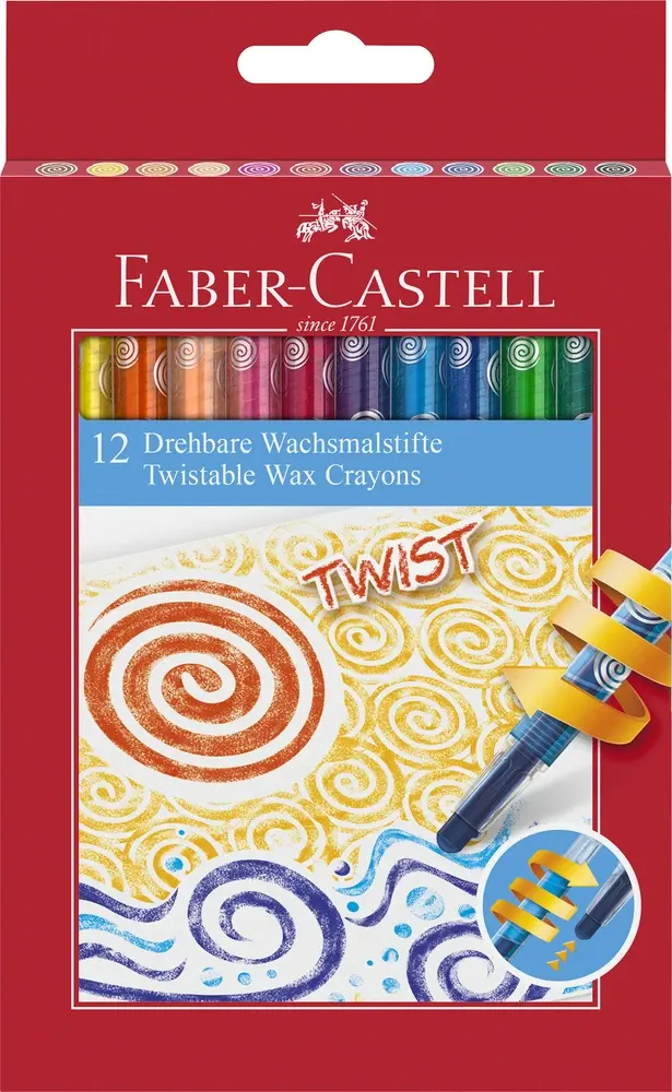 Vokskridt twist Faber-Castell jumbo