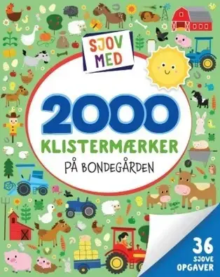 Sjov med 2000 klistermærker: På bondegården