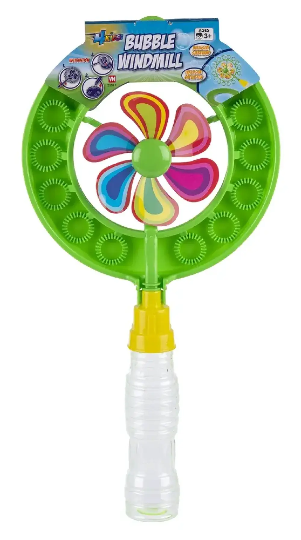 Sæbeboble vindmølle asst