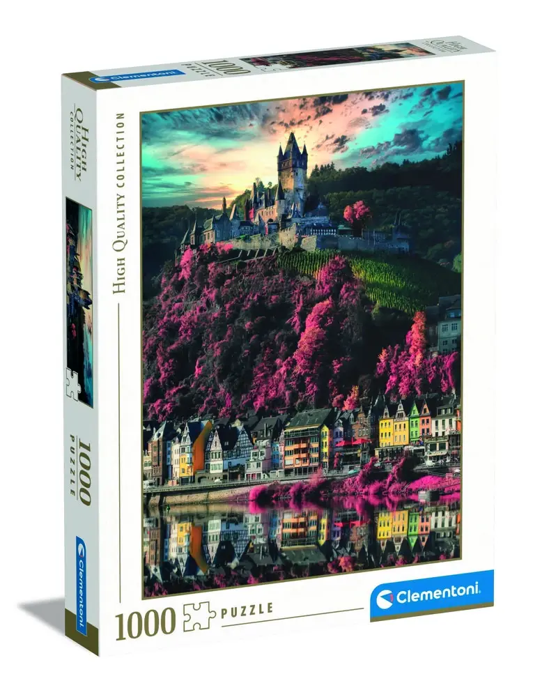 PUSLESPIL CLEMENTONI COCHEM CASTLE 1000 BRIKKER