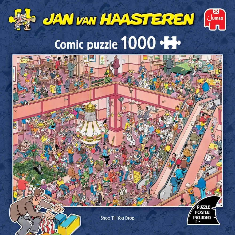 PUSLESPIL JVH SHOP TILL YOU DROP 1000 BRIKKER